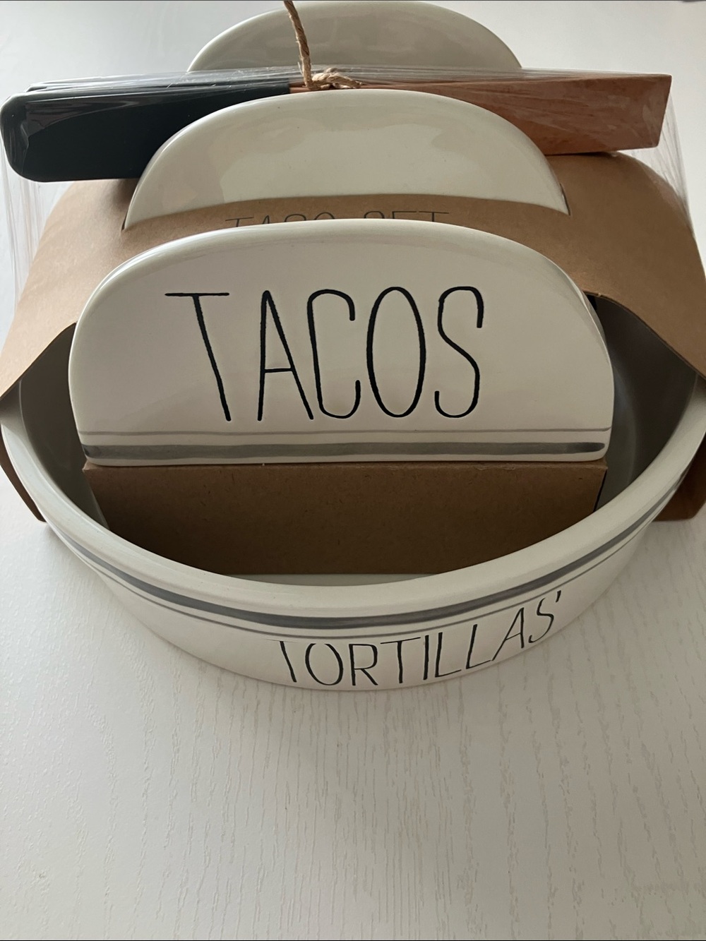Mud Pie Taco Set (NWT)